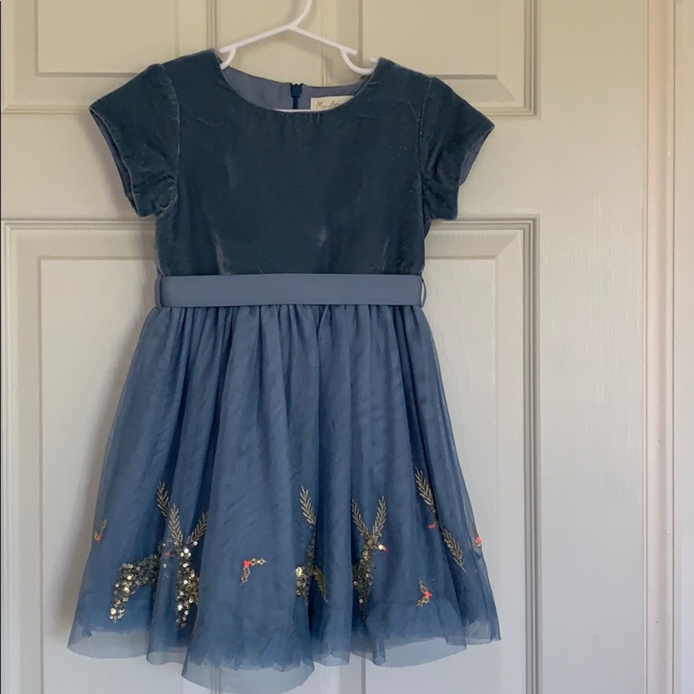 Gorgeous blue holiday dress